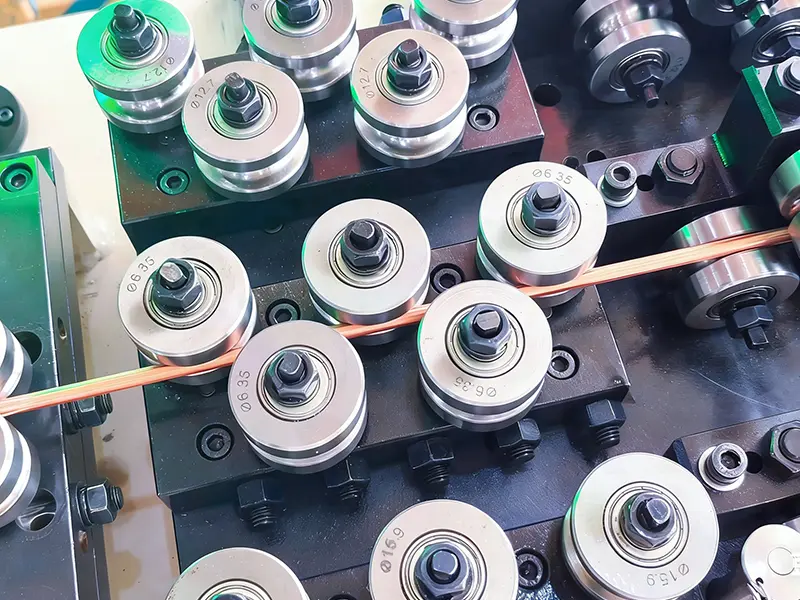 Elektromagnētisko stiepļu velmētava
